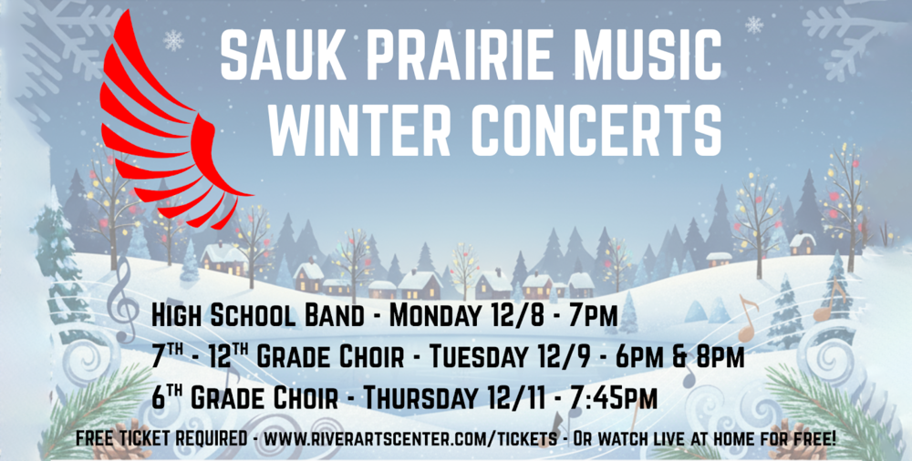 Sauk Prairie Music Winter Concerts
