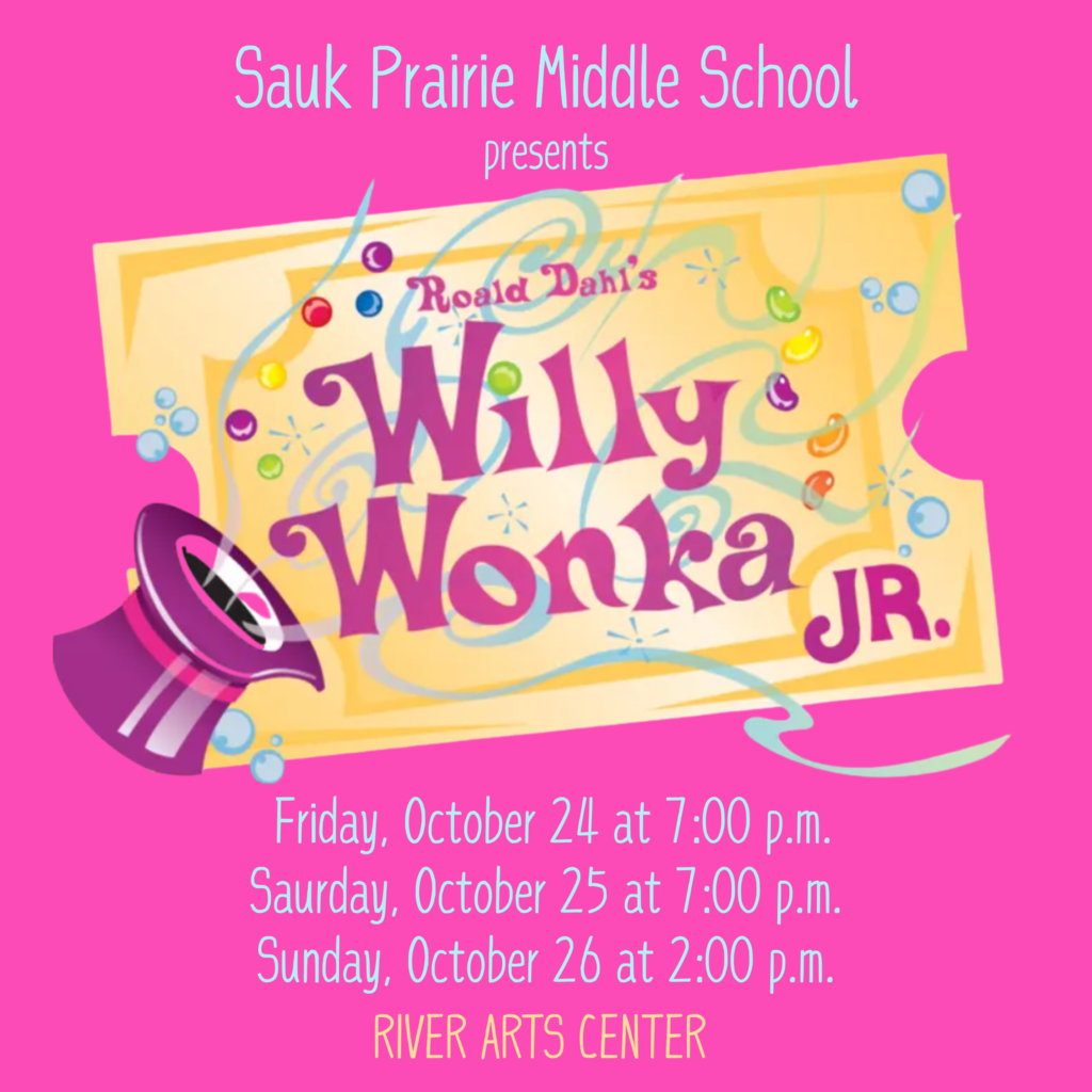 Middle School Presents Willy Wonka Jr