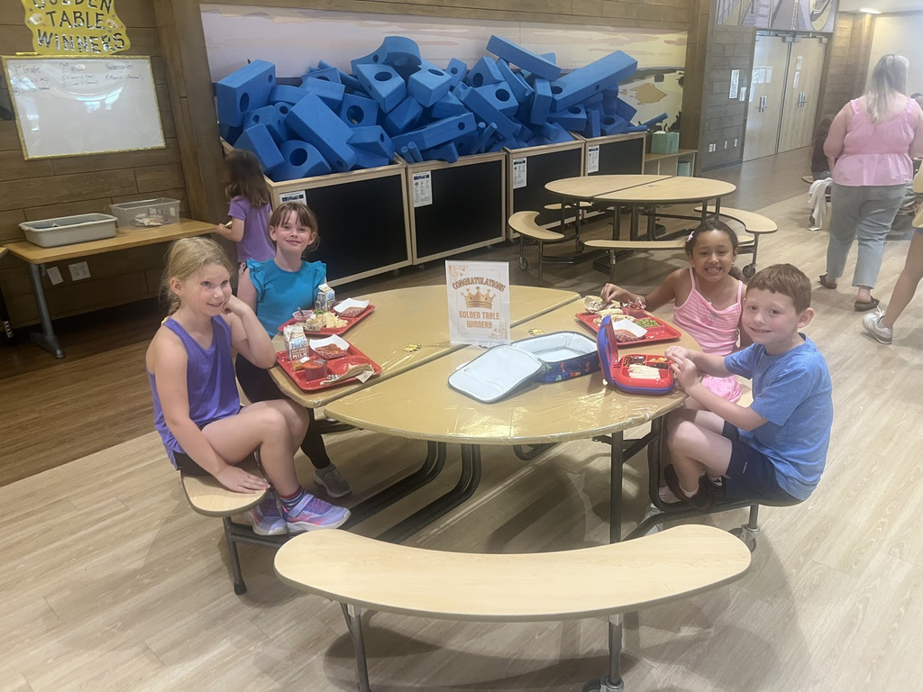golden lunch table