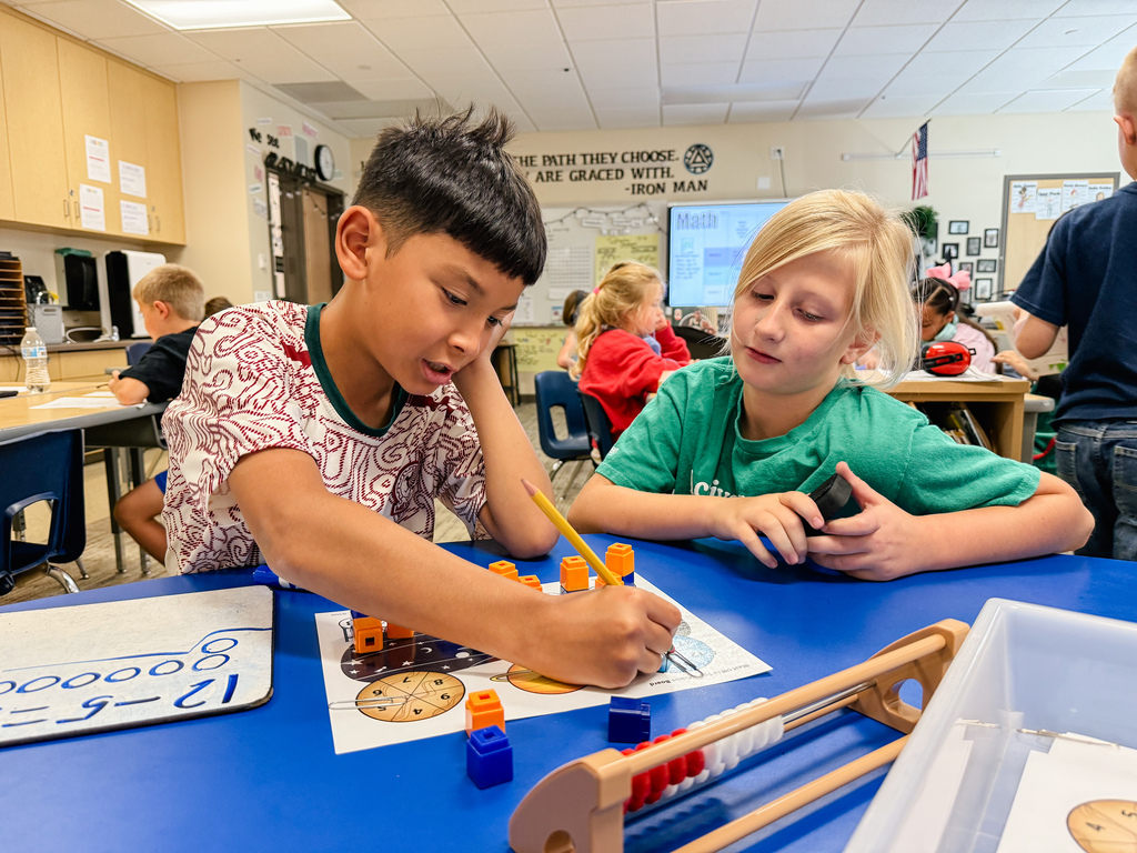 Tower Rock Students Enjoy Math Games