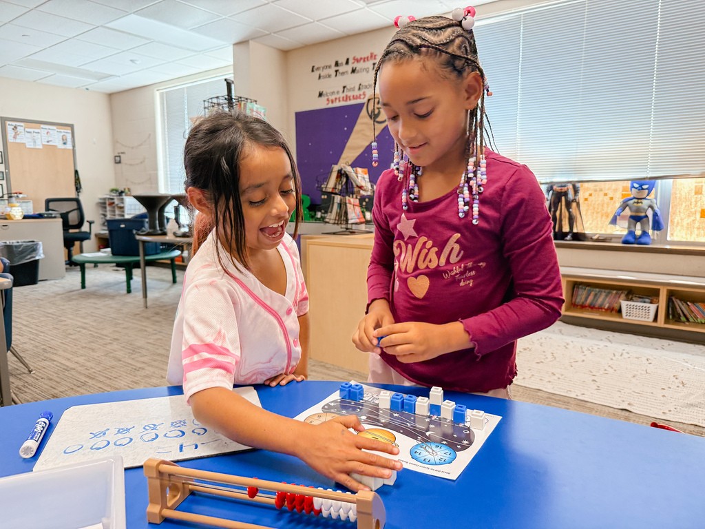 Tower Rock Students Enjoy Math Games