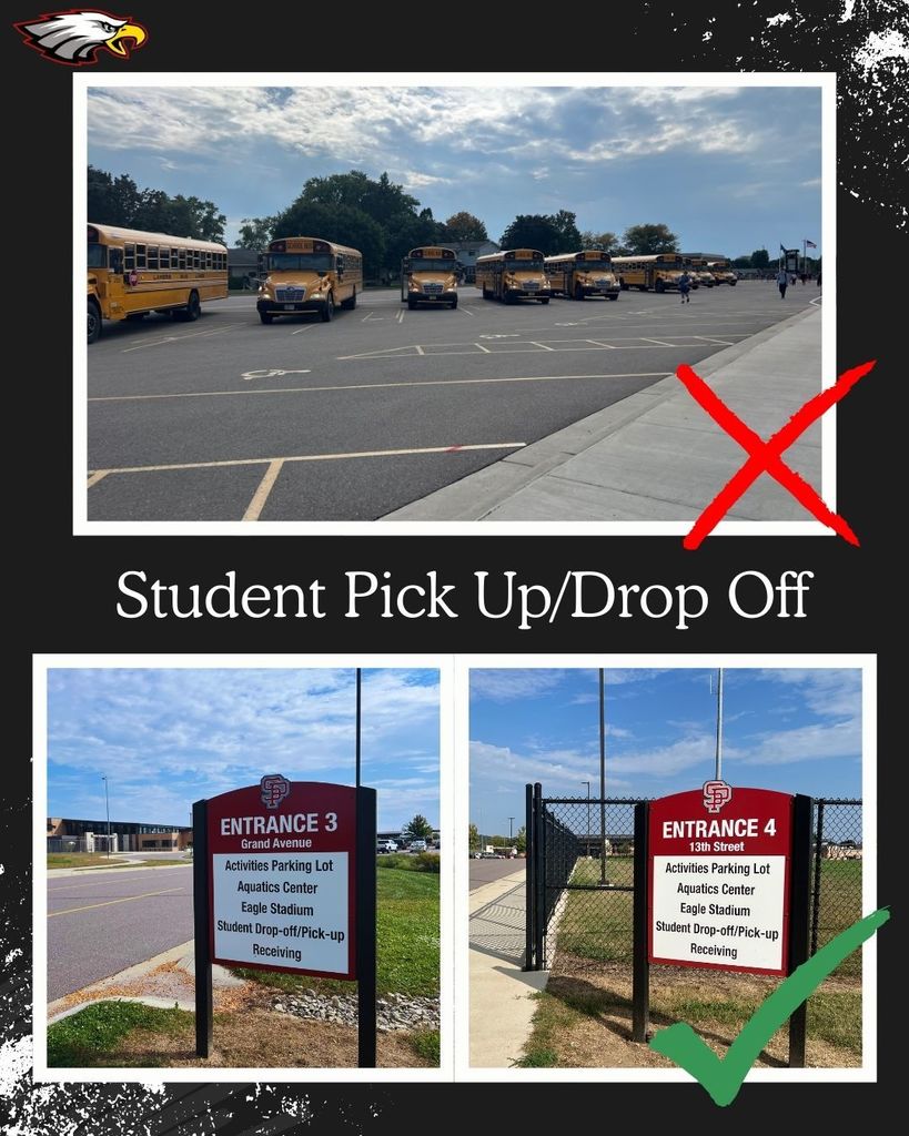 Student Drop Off Infographic 