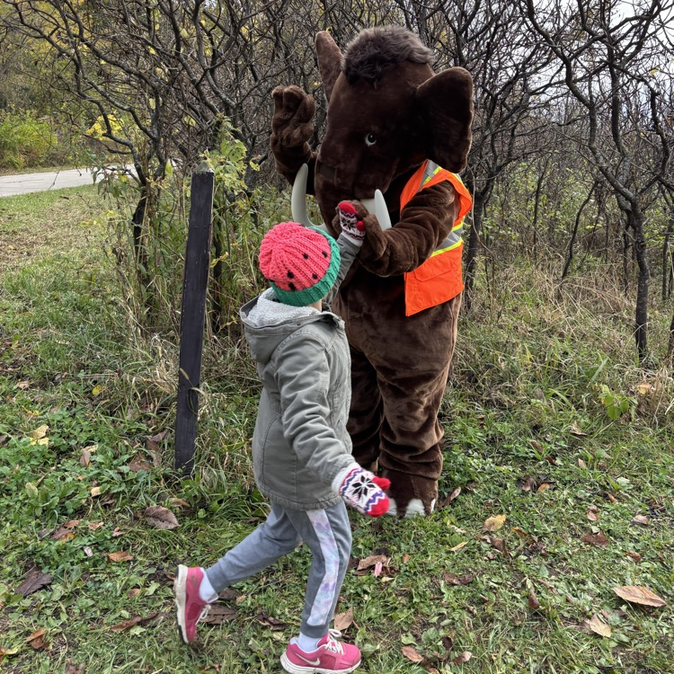 High five from Monty!