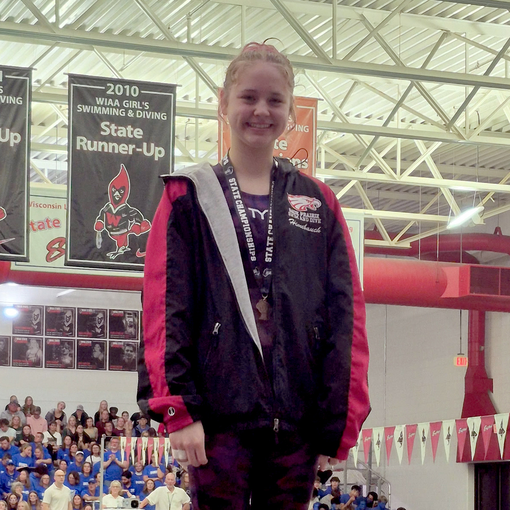 Himebach Makes the Podium Twice at WIAA State Meet