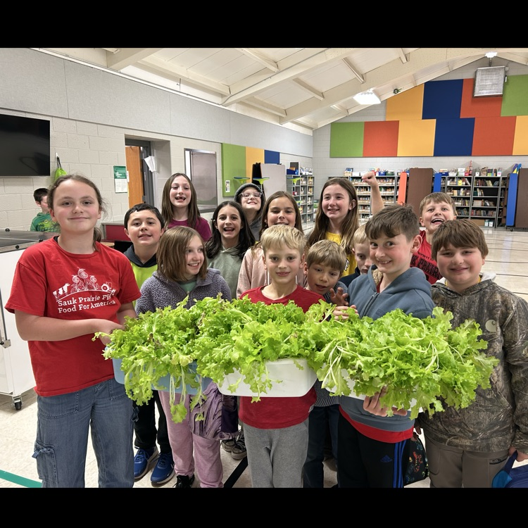 Fifth grade has green thumbs!