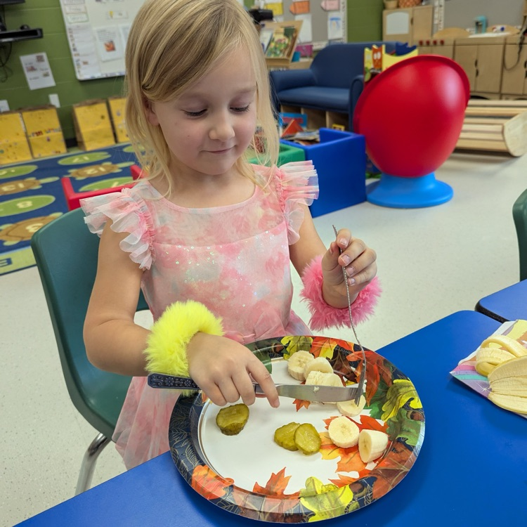 Practicing life skills. 