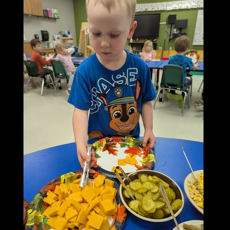 Practicing life skills. 