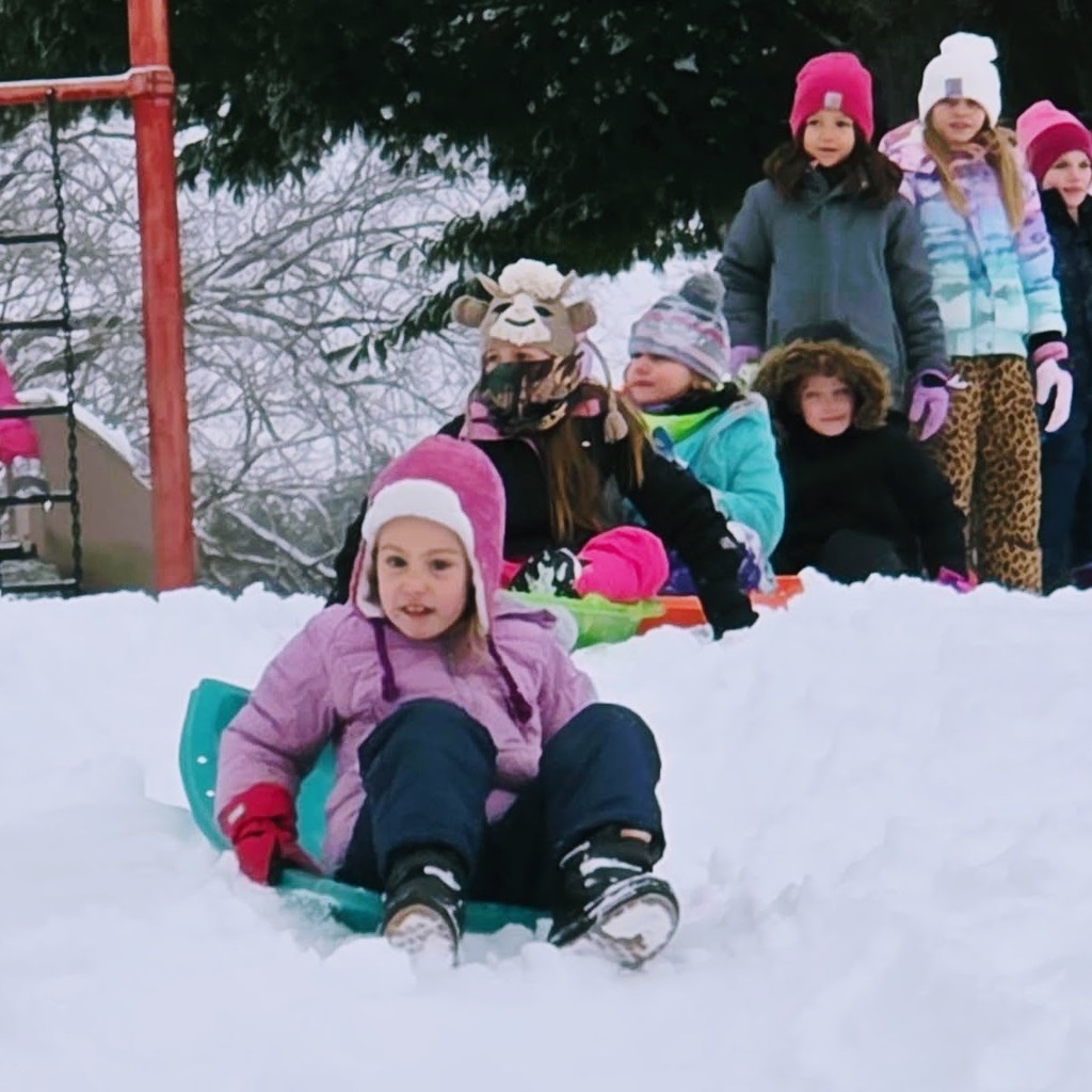 Snow Fun at Recess
