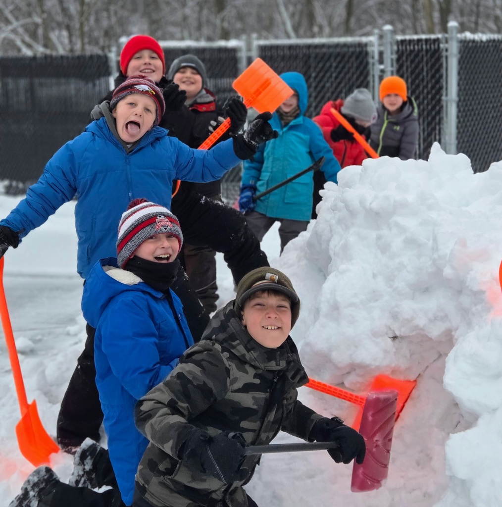 Snow Fun at Recess