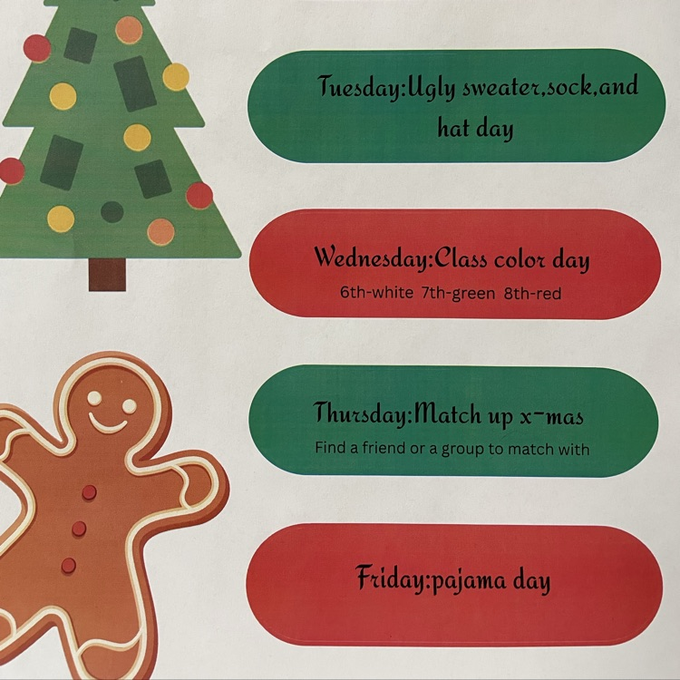 Holiday Dress Up Days 2025 