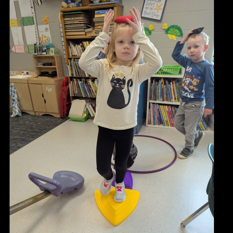 Practicing balance! 