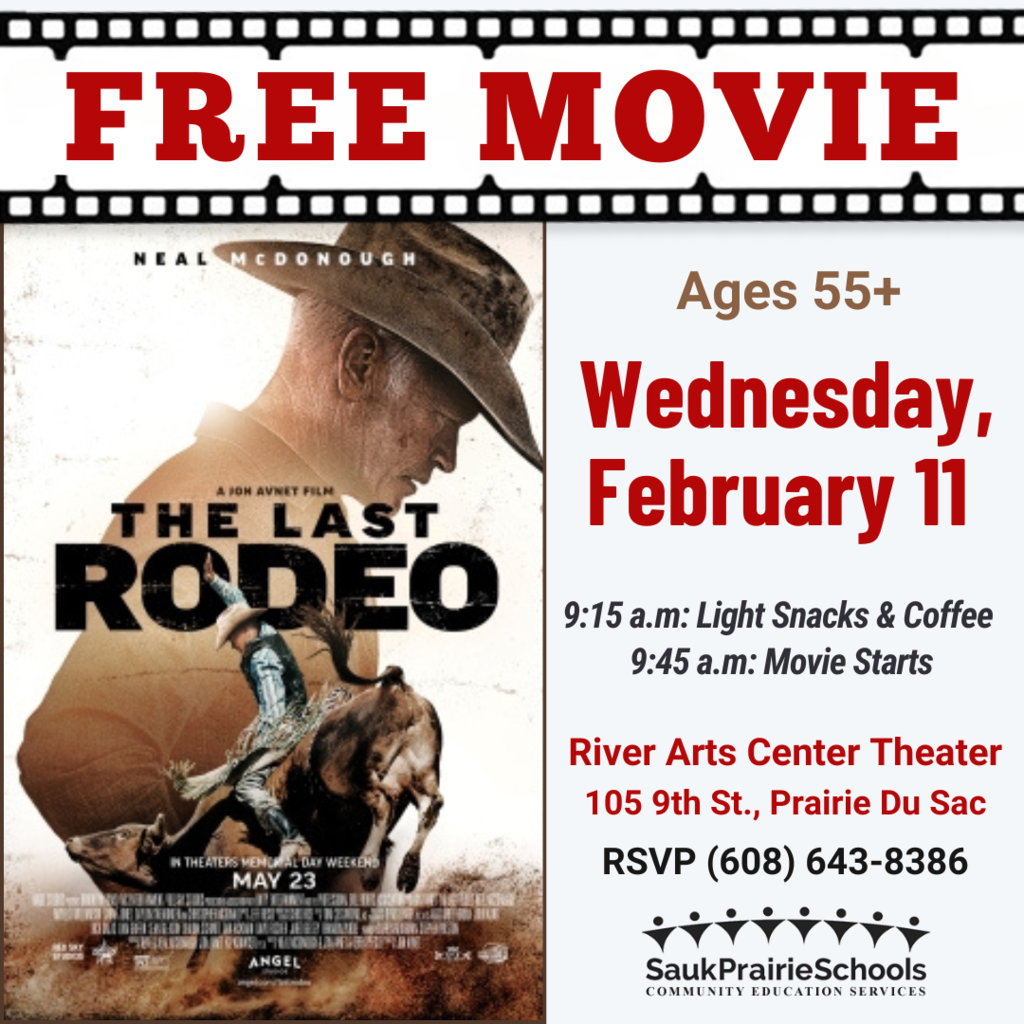 Morning Movie 2nd Wednesday of the Month