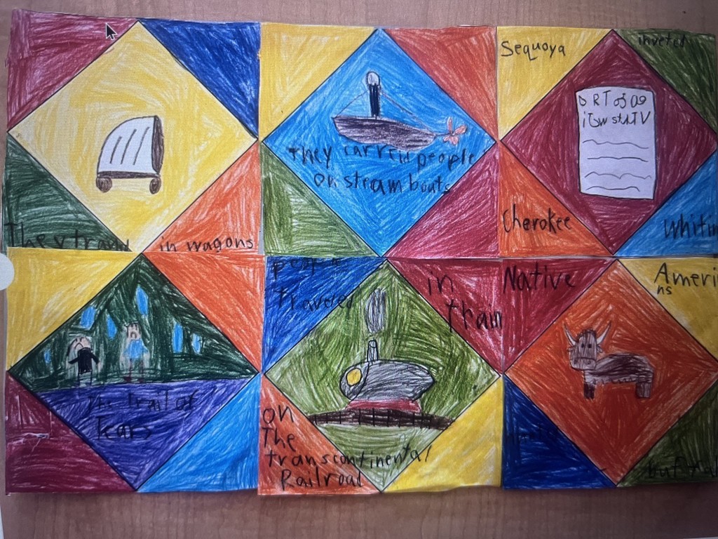 Westward expansion quilt 