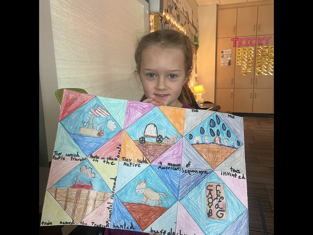 Westward expansion quilt 