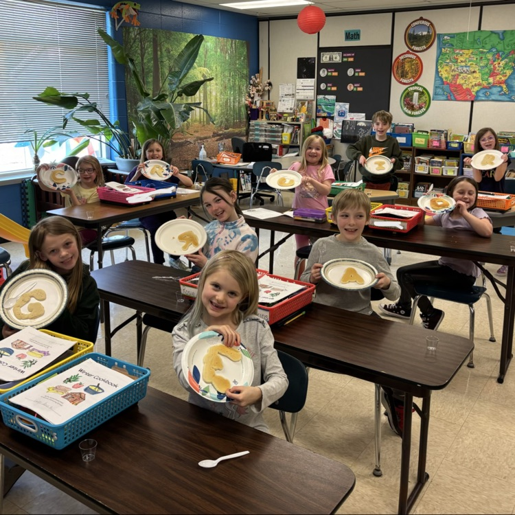 Pancake initials are fun!