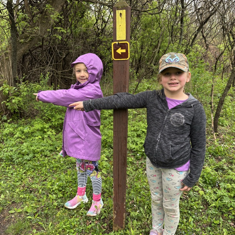 Trail markers!