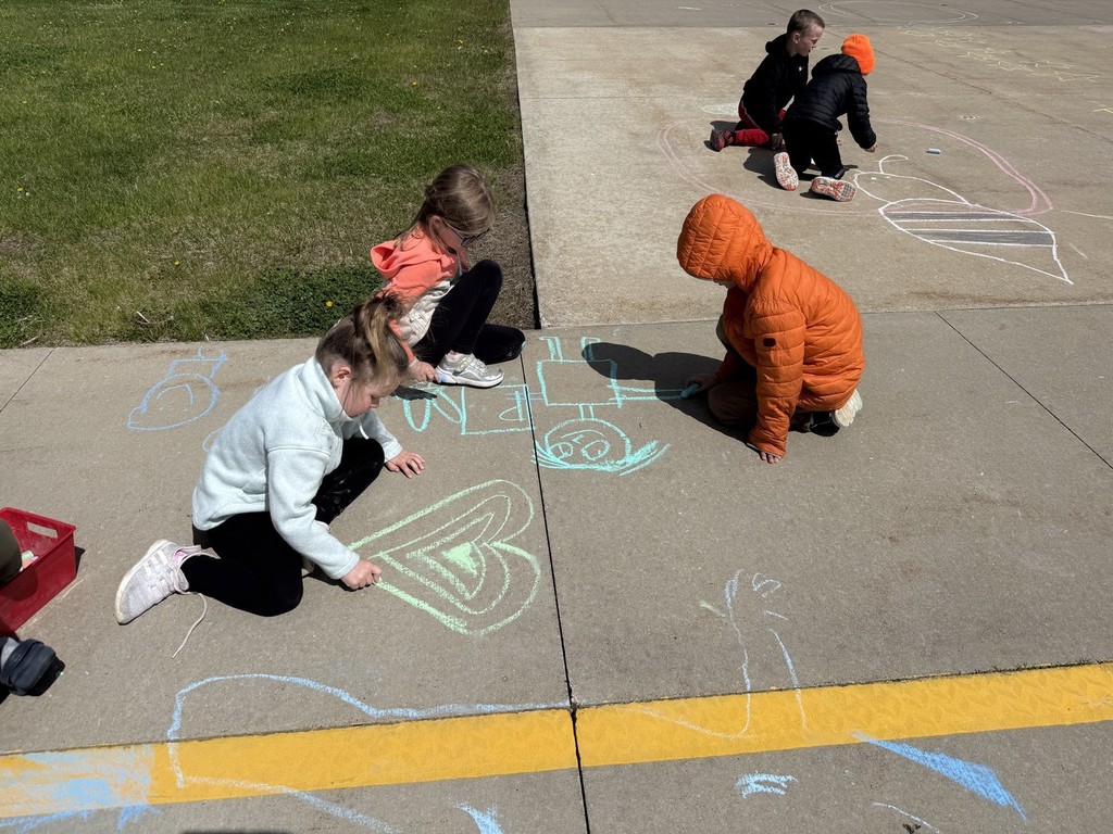 Chalk art 