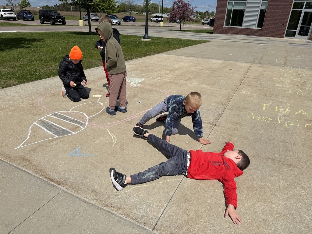 Chalk art 