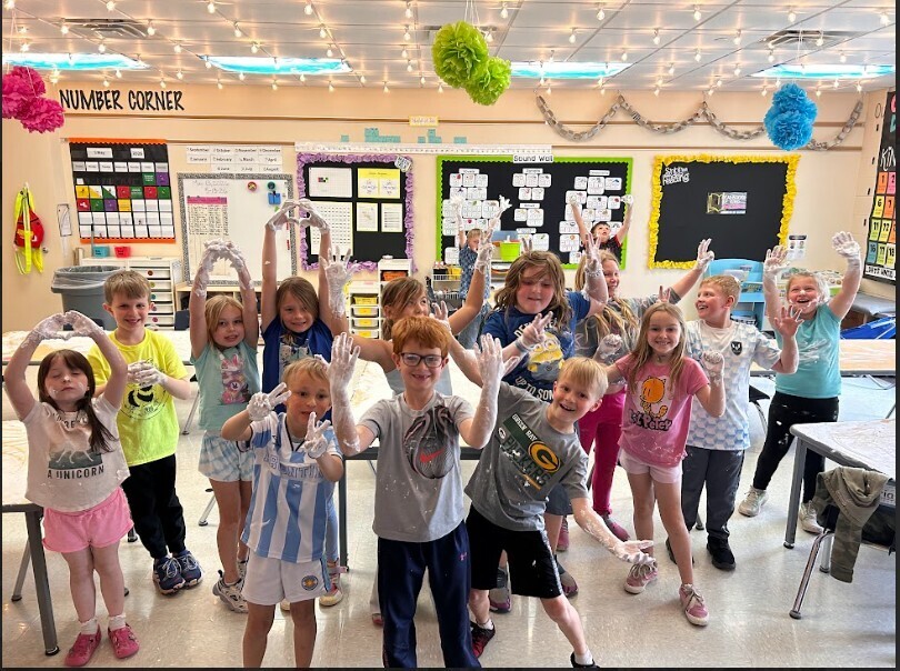 Shaving Cream Handwriting