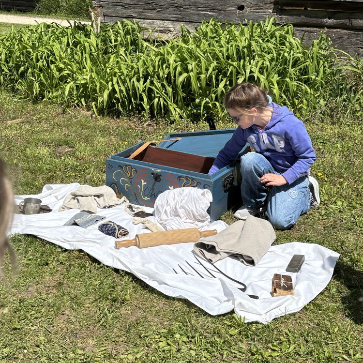 What did immigrants pack?