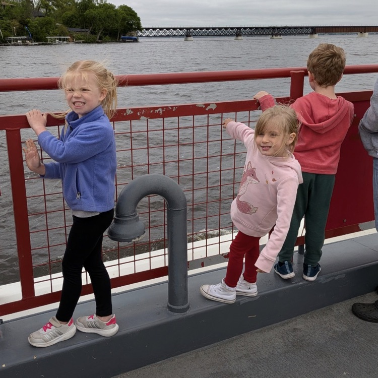 Fun on the ferry!
