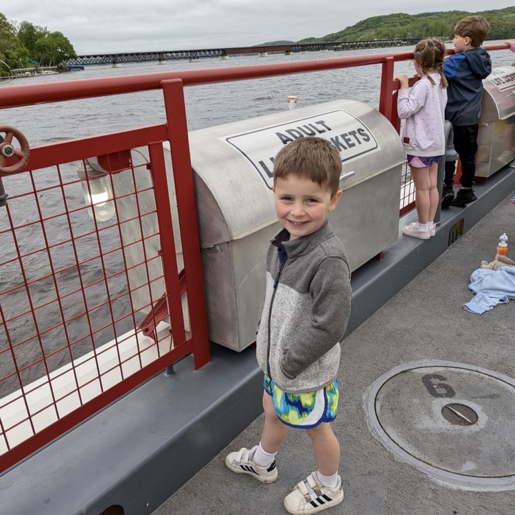 Fun on the ferry!