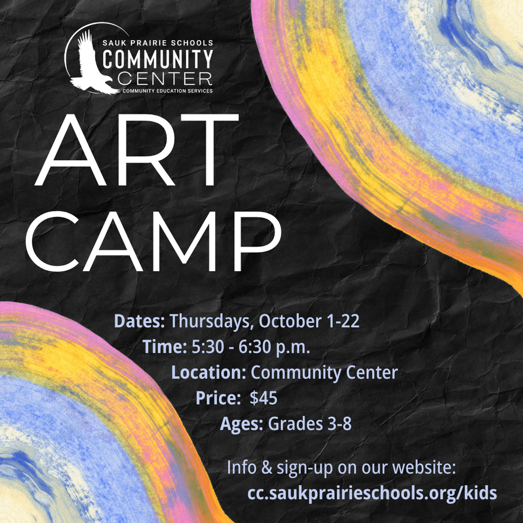 Art Camp October 1-22