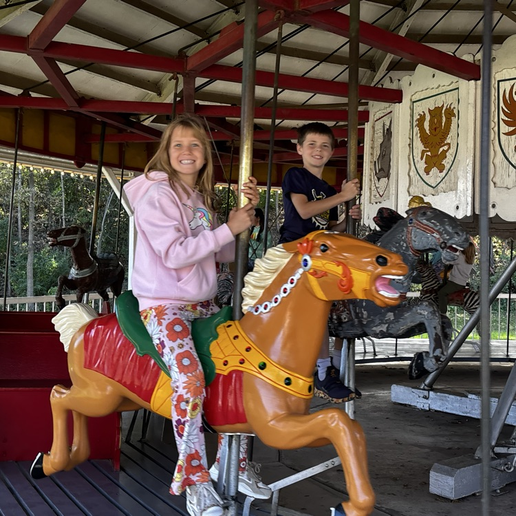 Carousel ride!