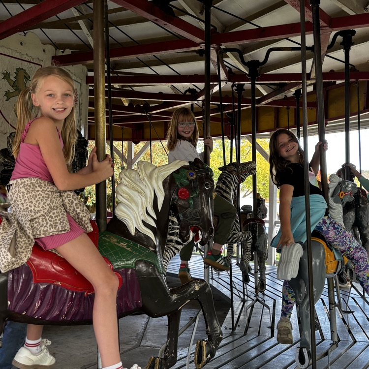 Carousel ride!