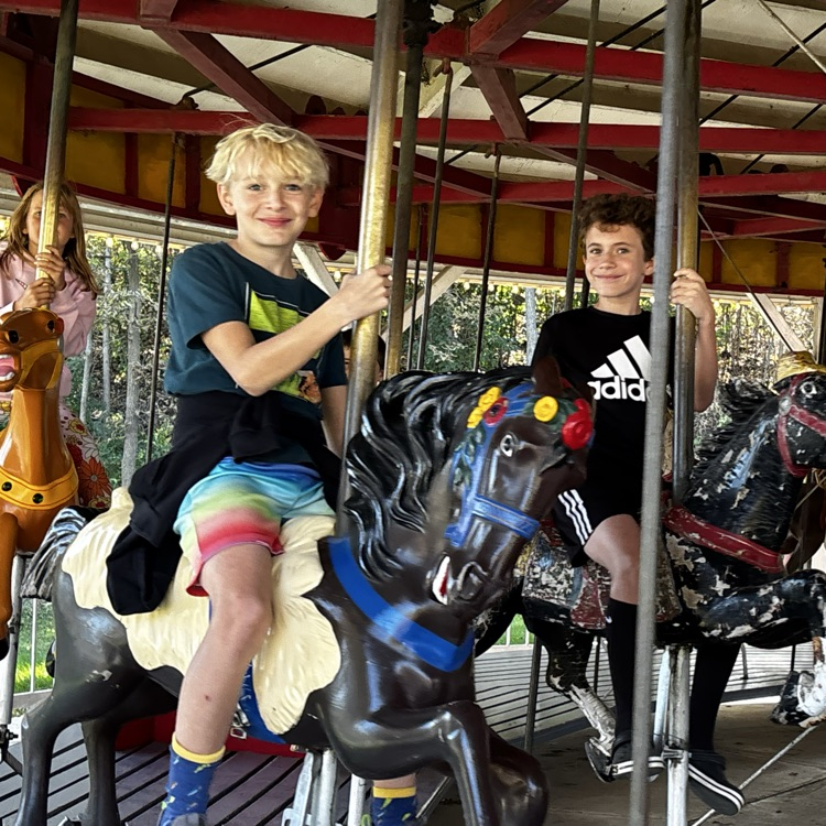 Carousel ride!