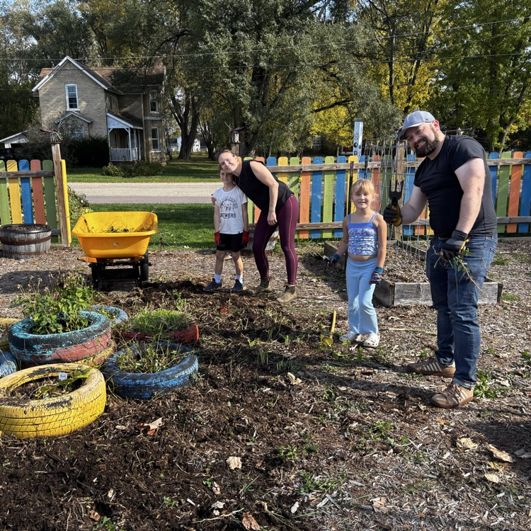 Helping the herbs!