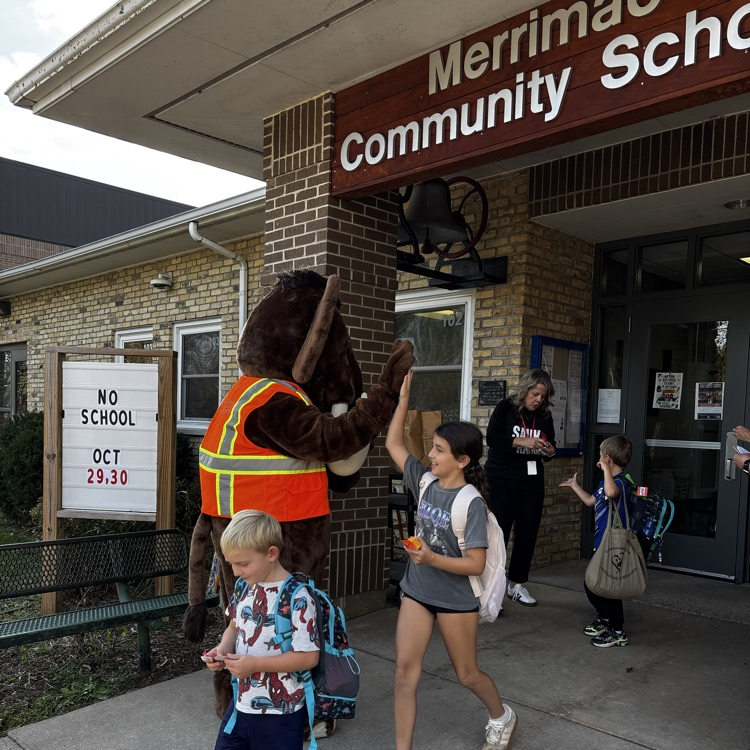 High fives from Monty the Mammoth!