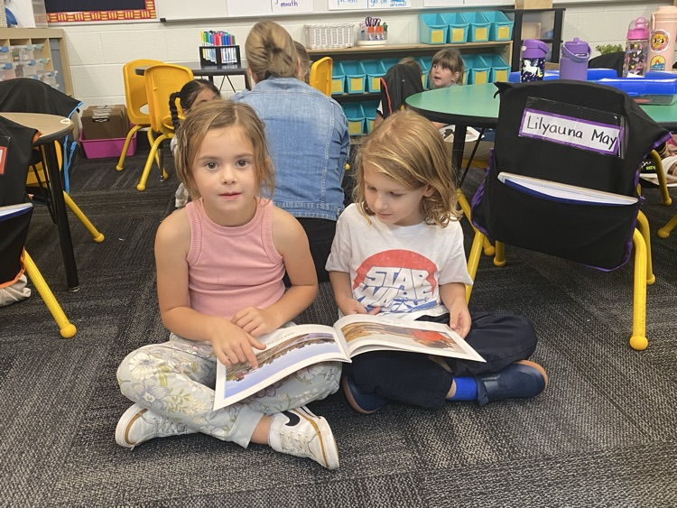 Kindergarten friends. 