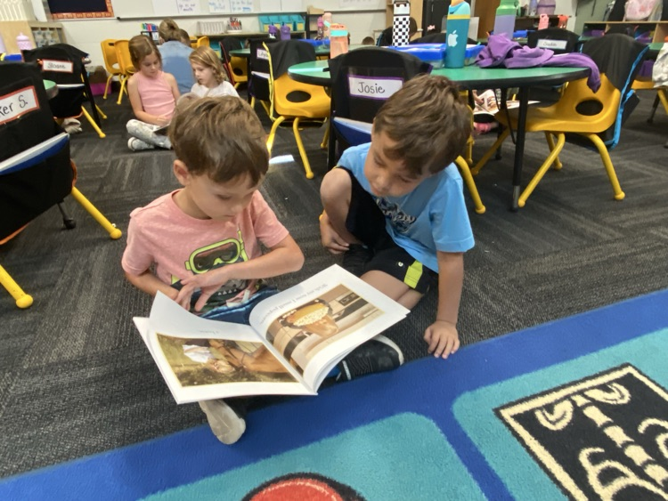 Kindergarten friends. 