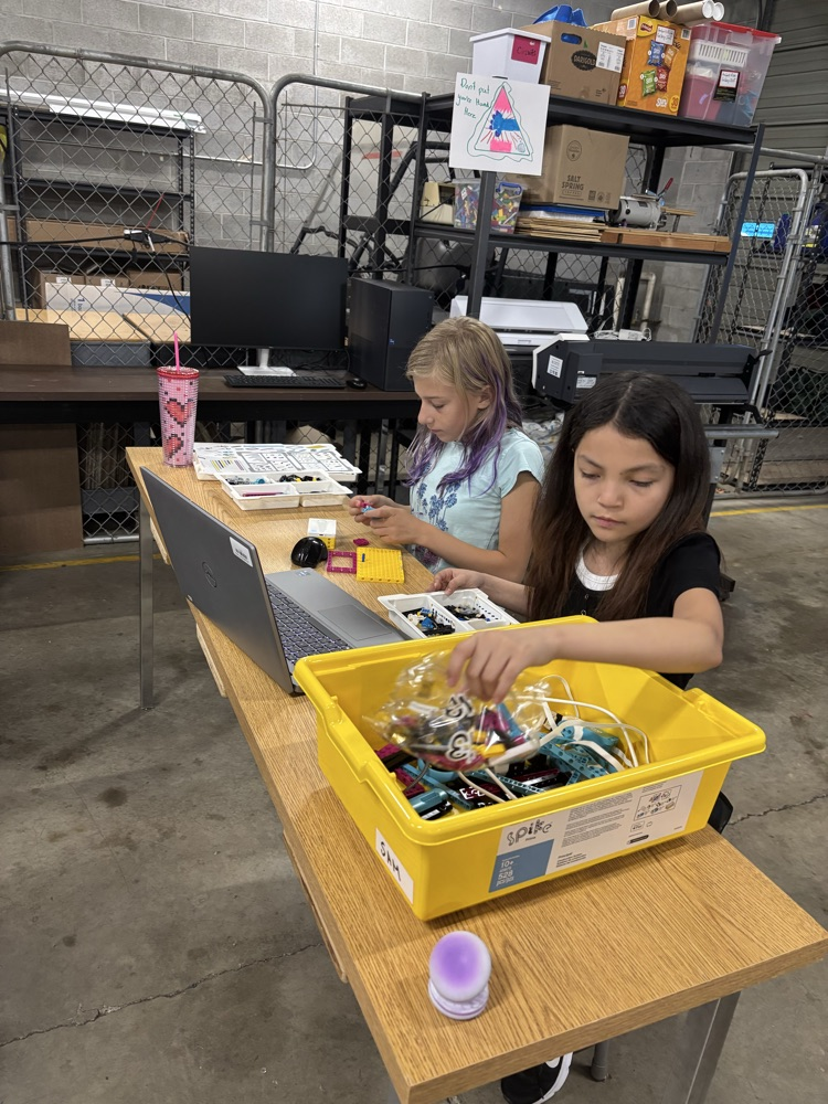 LEGO robotics. 