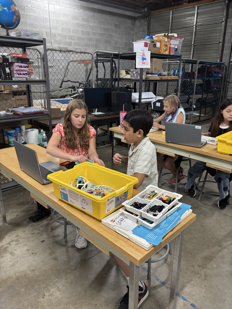 LEGO robotics. 