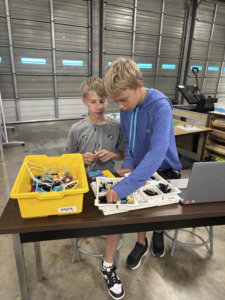 LEGO robotics. 