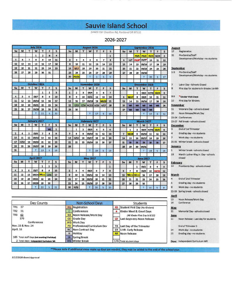 26-27 school calendar