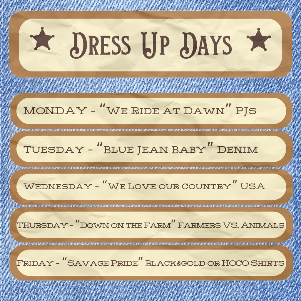 Dress Up Days