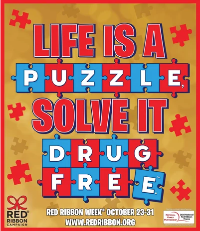 Life is a puzzle, solve it drug free
