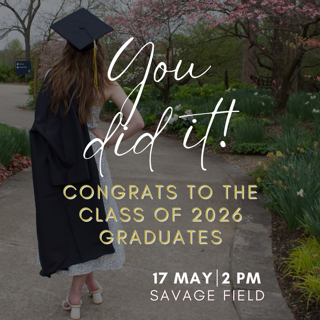 You did it! Congrats to the Class of 2026 Graduate
