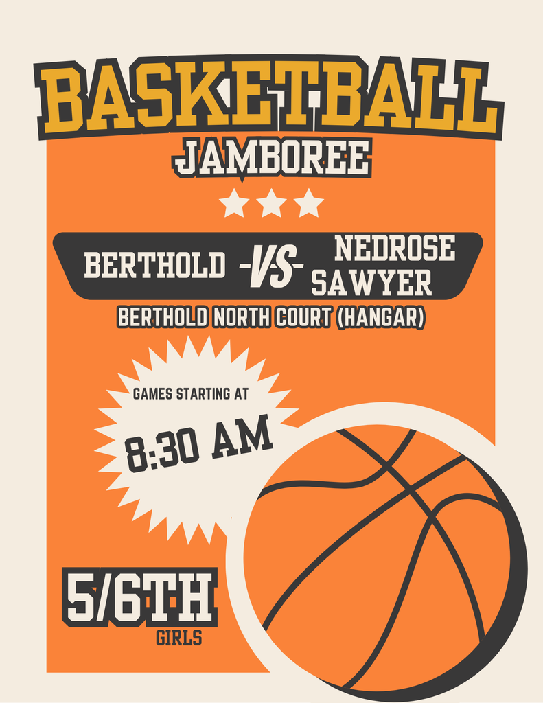 Orange and Black Retro Basketball Tournament Event Flyer