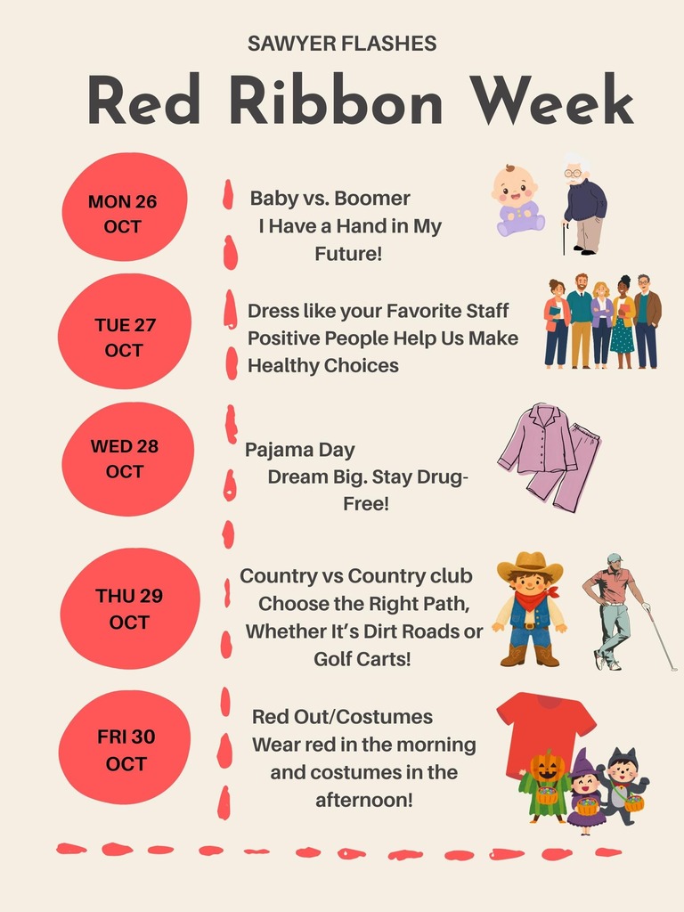 red ribbon week activities