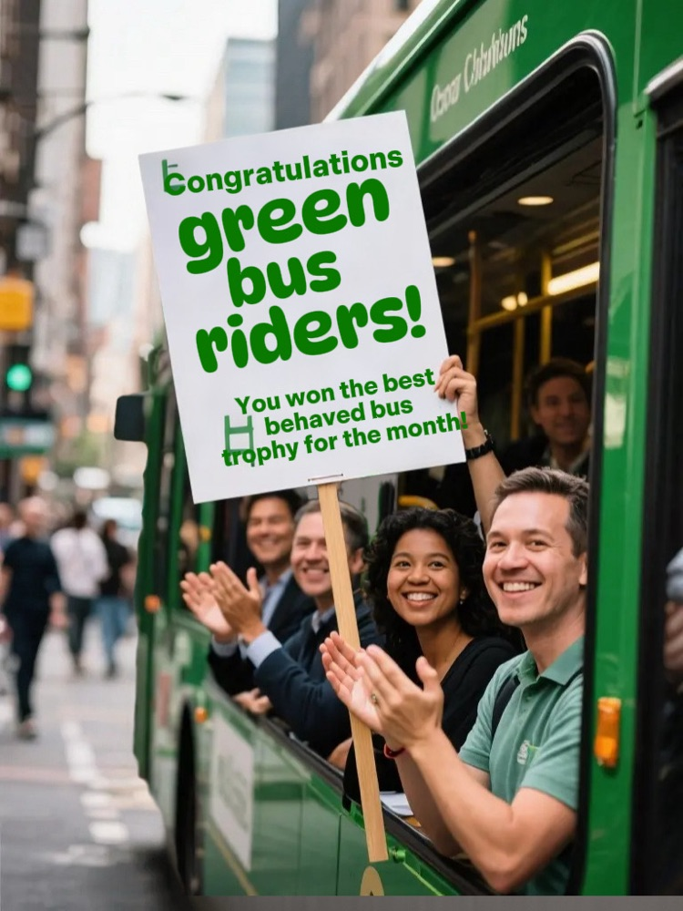 bus congrats 