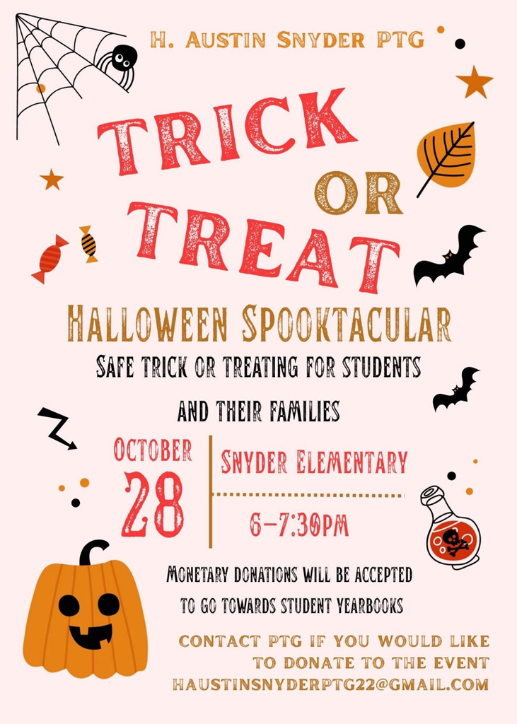 Spooktacular at Snyder!