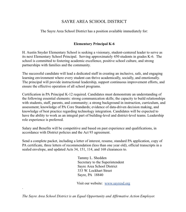 job posting 