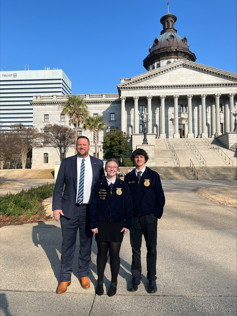Dr. Keown is joined by students Emily White and Luke Williams at the Senate budget hearing.