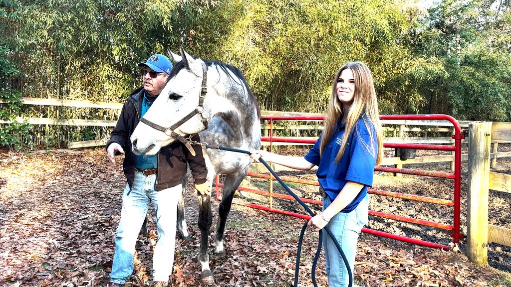 Noted trainer Brad Stauffer talks to our Aggies about horses.
