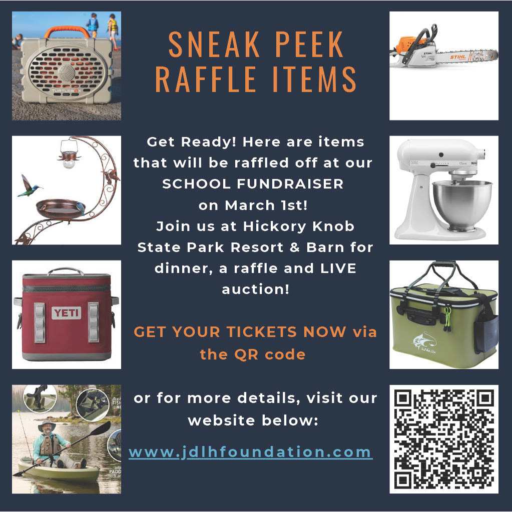 A sneak peek at some of the live auction items for this weekend's fundraiser