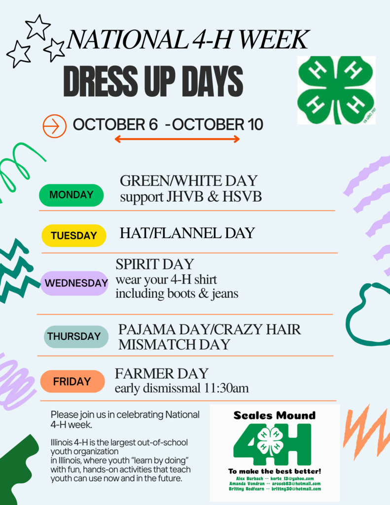 National 4H Dress Up Days